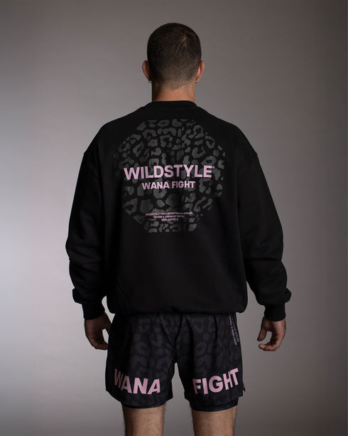 WANA (We All Need Anarchy) FIGHT Heavy Oversized Sweatshirt